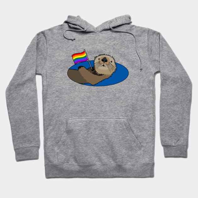 LGBTQ OTTER Hoodie by LunaMay